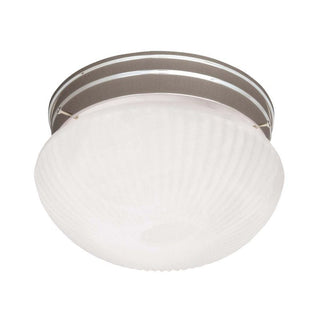 1-Light Ceiling Light in Satin Nickel Satin Nickel