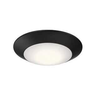 LED 5CCT Disc Light in Matte Black