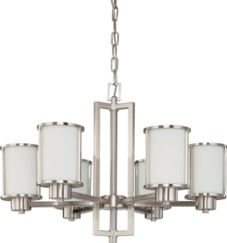 ODEON 6 LT CHANDELIER UP/DN