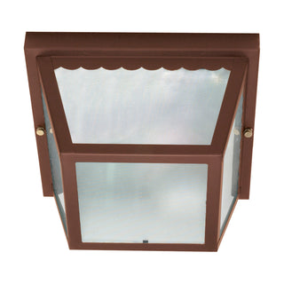 2 LT 10" CARPORT FLUSH FIXTURE