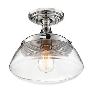 KEW 1 LIGHT SEMI FLUSH