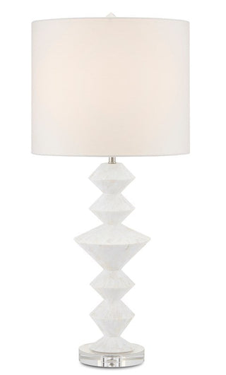 Sheba White Table Lamp