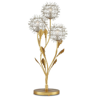 Dandelion Silver & Gold Table Lamp