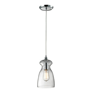 Menlow Park 6'' Wide 1-Light Mini Pendant - Polished Chrome