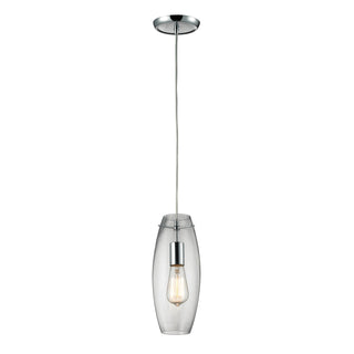 Menlow Park 5'' Wide 1-Light Mini Pendant - Polished Chrome