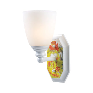 Kidshine 10'' High 1-Light Sconce - White