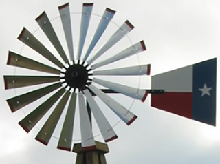 60 Inch Windmill Head and Tail Kit for 20 Foot Windmill Tower