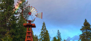 60 Inch Windmill Head and Tail Kit for 20 Foot Windmill Tower