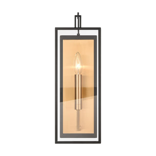 Gianni 17'' High 1-Light Sconce - Matte Black