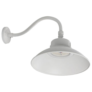 LED GOOSENECK WHITE FINISH