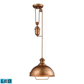 Farmhouse 14'' Wide 1-Light Pendant - Bellwether Copper