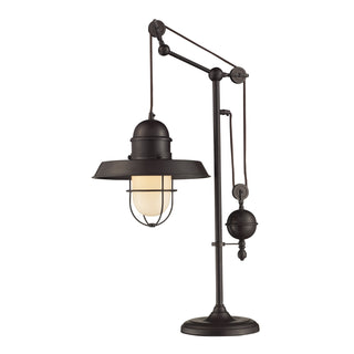 Farmhouse 32'' High 1-Light Desk Lamp - Oil Rubbed Bronze