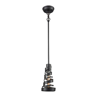 Zabrina 1-Light Mini Pendant in Oil Rubbed Bronze with Metal Shade