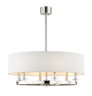 Durham Chandelier Polished Nickel