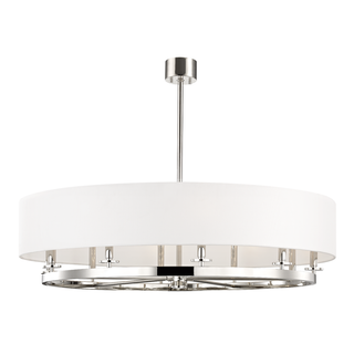 Durham Chandelier Polished Nickel