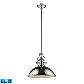 Chadwick 17'' Wide 1-Light Pendant - Polished Nickel