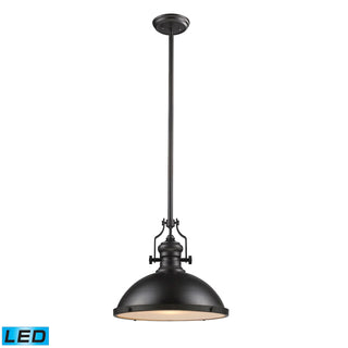 Chadwick 17'' Wide 1-Light Pendant - Oiled Bronze