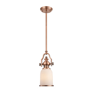 Chadwick 6'' Wide 1-Light Mini Pendant - Antique Copper