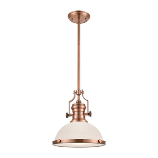 Chadwick 13'' Wide 1-Light Pendant - Antique Copper