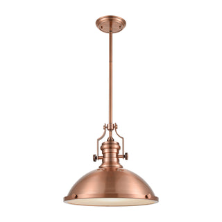 Chadwick 17'' Wide 1-Light Pendant - Antique Copper