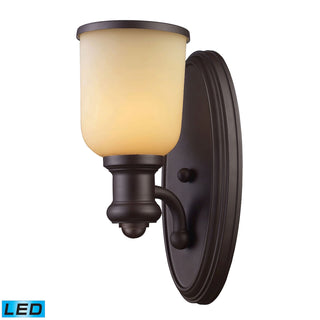 Brooksdale 13'' High 1-Light Sconce - Oiled Bronze