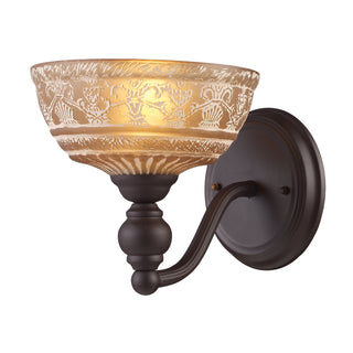 Norwich 8'' High 1-Light Sconce - Oiled Bronze