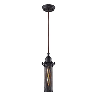 Fulton 4'' Wide 1-Light Pendant - Oil Rubbed Bronze