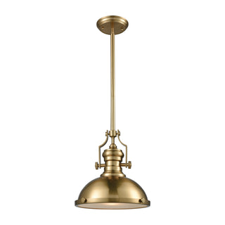 Chadwick 13'' Wide 1-Light Pendant - Satin Brass