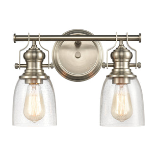 Chadwick 14'' Wide 2-Light Vanity Light - Satin Nickel