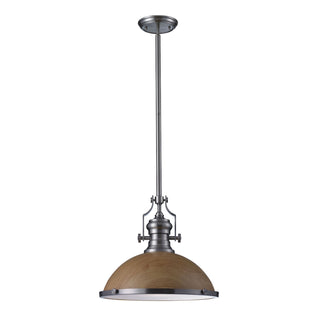 Chadwick 1- Light Pendant In Satin Nickel