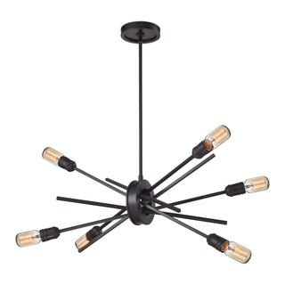 Xenia 22'' Wide 6-Light Chandeliers - Oil Rubbed Bronze