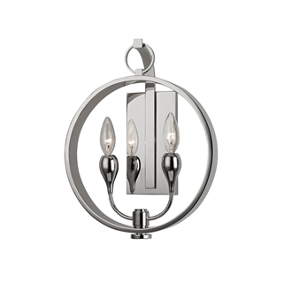 Dresden Wall Sconce Polished Nickel