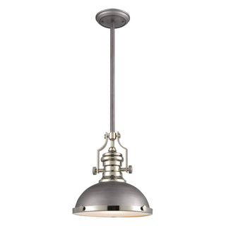 Chadwick 13'' Wide 1-Light Pendant - Weathered Zinc