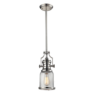 Chadwick 8'' Wide 1-Light Mini Pendant - Polished Nickel