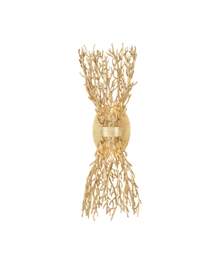 Sea Fan Gold Wall Sconce