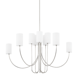 Harlem Chandelier Polished Nickel