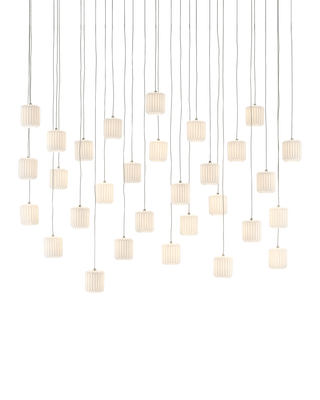 Dove 30-Light Linear Multi-Drop Pendant