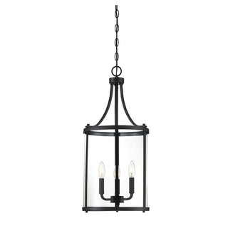 Penrose 3-Light Pendant in Black Black