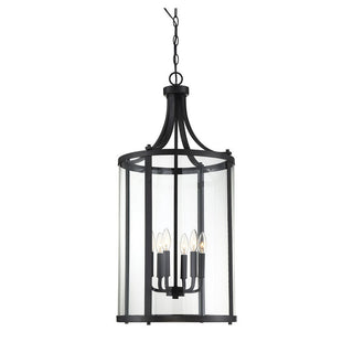 Penrose 6-Light Pendant in Black Black