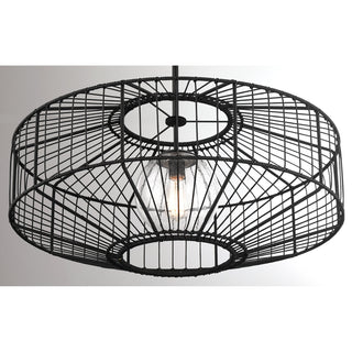 Marcy 1-Light Pendant in Matte Black