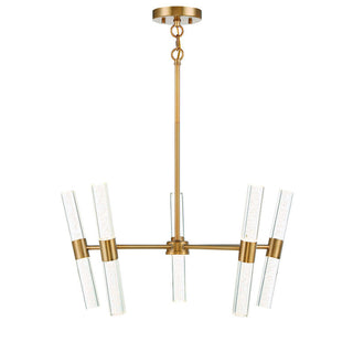 Arlon 10-Light LED Pendant in Warm Brass Warm Brass