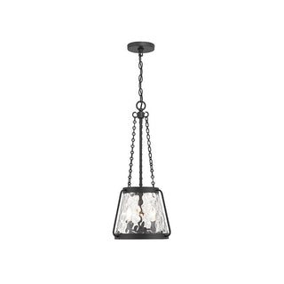 Crawford 3-Light Pendant in Matte Black Matte Black