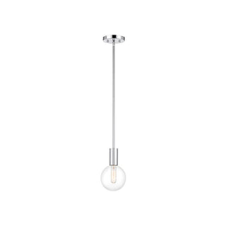 Wright 1-Light Mini-Pendant in Chrome Chrome