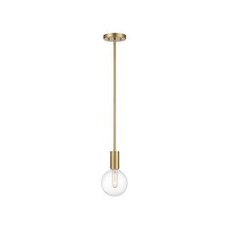 Wright 1-Light Mini-Pendant in Warm Brass Warm Brass