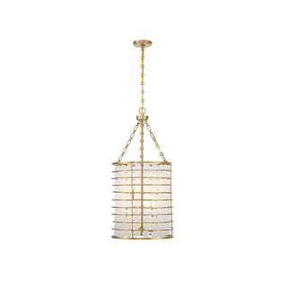 Byron 6-Light Pendant in Warm Brass Warm Brass