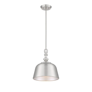 Berg 1-Light Pendant in Satin Nickel Satin Nickel