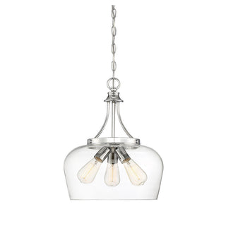 Octave 3-Light Pendant in Polished Chrome Polished Chrome