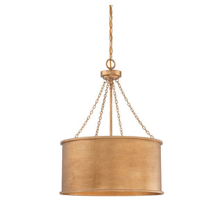 Rochester 4-Light Pendant in Gold Patina Gold Patina