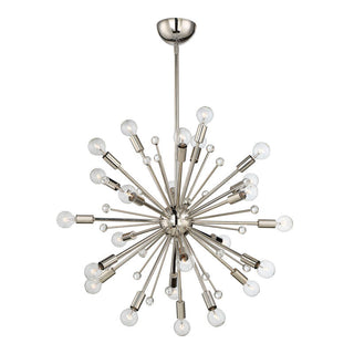 Galea 24-Light Chandelier in Polished Nickel Polished Nickel