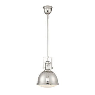 Chival 1-Light Pendant in Polished Nickel Polished Nickel